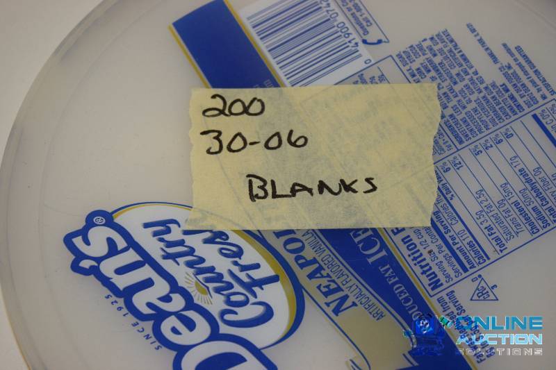 lot 37 image: Lot of (200) 30-06 Blank Cartridges.