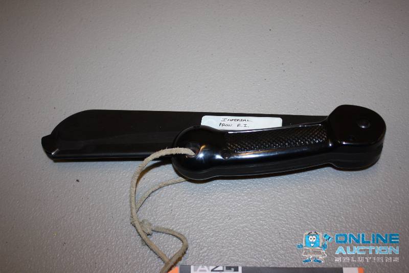 lot 44 image: Hinged Machette Imperial Prov. R.I.