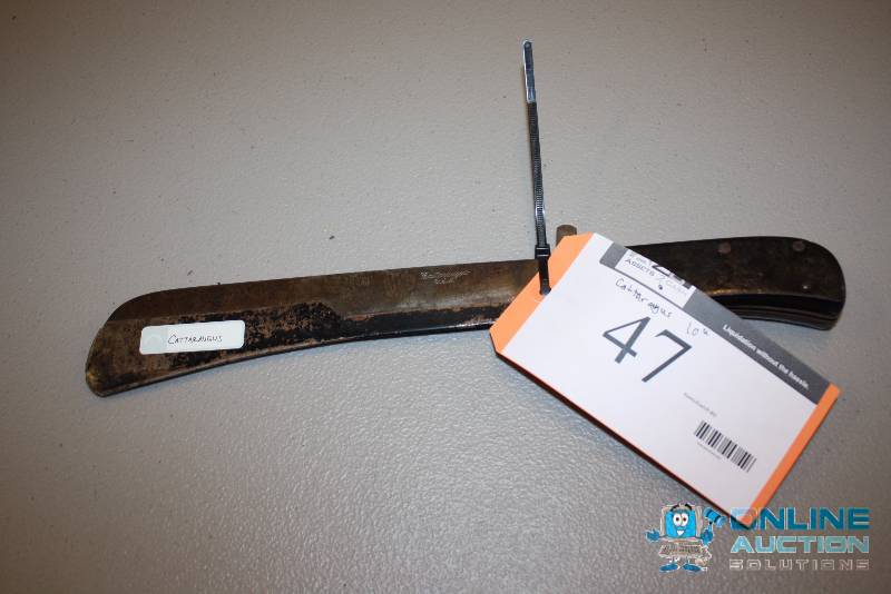 lot 47 image: Military Cattaragus 10 Knife 10 Blade.