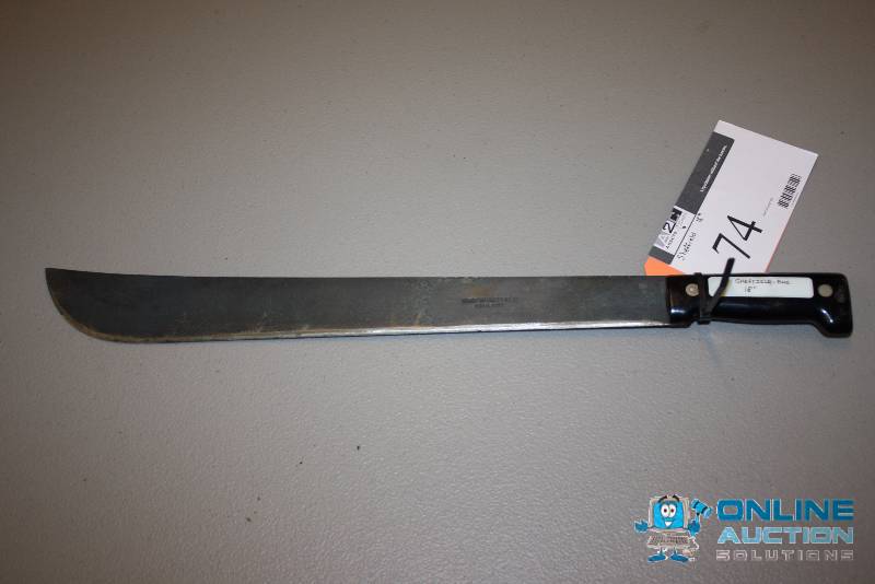 lot 74 image: Sheffield Military Knife 18 Blade.
