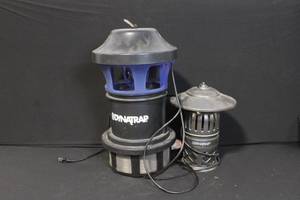 lot 19 image: Lot of 2 Dynatrap Insect and Mosquito Traps with Power Cords