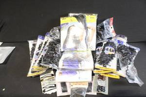 lot 74 image: Hair Extension and Hair Accessory Collection
