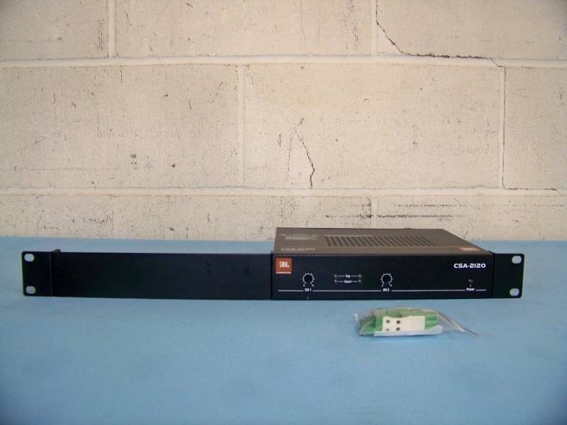 lot 26 image: JBL 2x120 Watt CSA-2120 Professional-Grade Amp  Amplifier