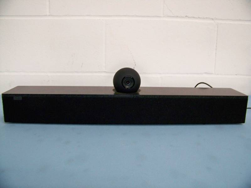 lot 68 image: AMX Acendo Vibe 5100 Bluetooth Soundbar Sound Bar with JBL Speakers & Web Conference Integrated Camera