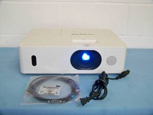 lot 53 image: Hitachi CP-WU5505 WUXGA 5000-Lumen HD Home Theater LCD Projector  Projection System