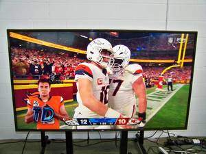 lot 59 image: 65 LG Electronics 65UJ6300 4K Ultra HD (UHD) SMART LCD LED Backlight TV with Wall Mount, HDMI Cable and Remote Control