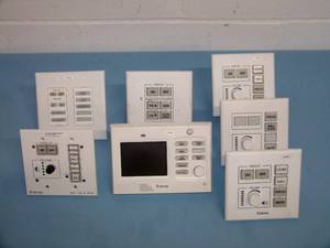 lot 48 image: (7) Extron Wall Plate Controls