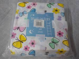 lot 18 image: Dream Factory Sweet Butterfly Full Size Sheet Set - New inventory from JC Penney