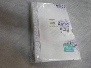 lot 39 image: Lilac Garden Tablecloth 60 x 102...