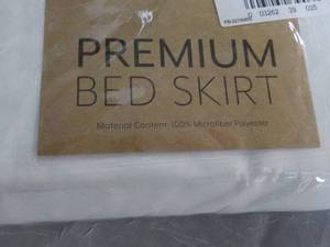lot 77 image: Premium Bed Skirt...