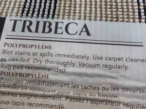 lot 94 image: Tribeca 18.9 x 31.5 Accent Rug...