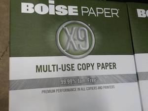 lot 109 image: Boise Paper 5000 Sheets 8.5 x 11 W...