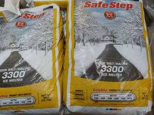 2 Bags Safe Step Rock Salt/Halite 3...