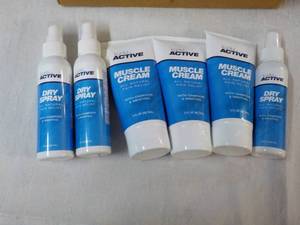 lot 143 image: 6 Kuribl Active All Natural Pain Re...