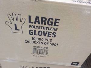 lot 169 image: Case of 10,000 Size Large Polyethyl...