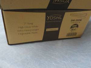 lot 176 image: Case of 48 Yoshi Plastic 7 Tongs...