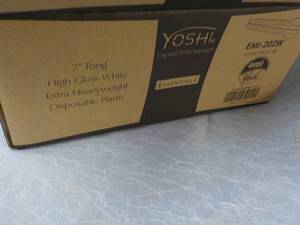 lot 177 image: Case of 48 Yoshi Plastic 7 Tongs...