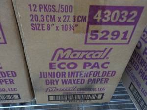 lot 180 image: Case of 6000 Marcal Interfolded Del...