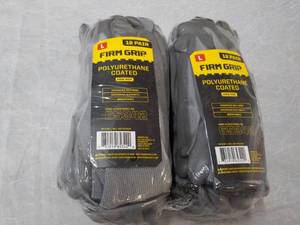 lot 185 image: 24 pair Firm Grip Polyurethane size...