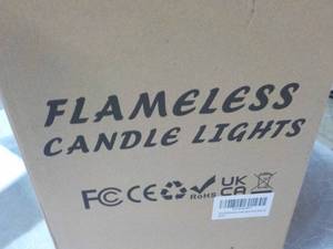 lot 213 image: Flameless Candle Lights Set...