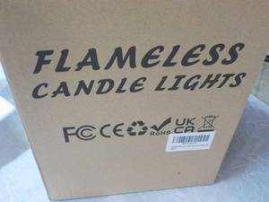lot 214 image: Flameless Candle Lights Set...