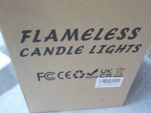 lot 215 image: Flameless Candle Lights Set...