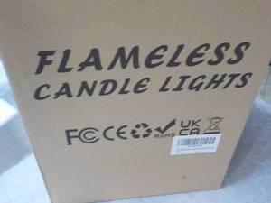 lot 216 image: Flameless Candle Lights Set...