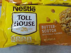 lot 221 image: 5 Bags 11 oz Butterscotch Morsels...