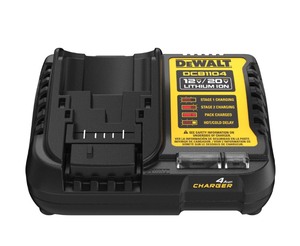 lot 14 image: DeWalt DCB1104 12V Max20V Max60V Max 4 Amp Charger