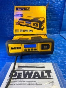 lot 15 image: Dewalt- open box - tested- Professional 30 Amp Battery Charger, 3 Amp Battery Maintainer with 100 Amp Engine Start