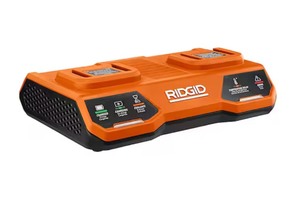 lot 28 image: Rigid R86095-18V Dual Port Simultaneous ChargeBrand New