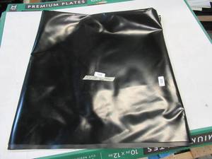 lot 122 image: NEW Vinyl Tarp - 5 x 10 Black  Black Vinyl tarp - 20 oz. Heavyweight Duty