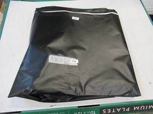 lot 138 image: NEW Vinyl Tarp - 8 x 70 Black  White Vinyl tarp - 8 oz. Lightweight Duty