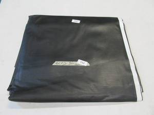 lot 152 image: NEW Vinyl Tarp - 4 x 52 Black  White Vinyl tarp - 13 oz. Mediumweight Duty