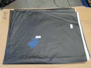 lot 171 image: NEW Vinyl Tarp - 5 x 34 Black  White Vinyl tarp - 13 oz. Mediumweight Duty