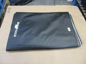 lot 174 image: NEW Vinyl Tarp - 5 x 100 Black  White Vinyl tarp - 13 oz. Mediumweight Duty