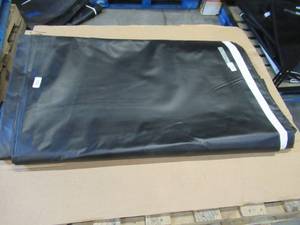 lot 175 image: NEW Vinyl Tarp - 13 x 55 Black  White Vinyl tarp - 13 oz. Mediumweight Duty
