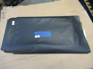 lot 192 image: NEW Vinyl Tarp - 5 x 85 Black  White Vinyl tarp - 13 oz. Mediumweight Duty