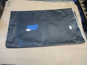 lot 201 image: NEW Vinyl Tarp - 7 x 12  Black  White Vinyl tarp - 7 oz. Lightweight Duty