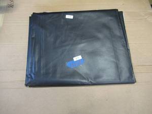 lot 211 image: NEW Vinyl Tarp - 14 x 16  Black  White Vinyl tarp - 7 oz. Lightweight Duty