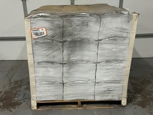 lot 1 image: TAMKO Pallet of 12 Bundles of- CoolRidge 14 in. x 4 ft. Black Polypropylene Sectional Ridge Vent with Internal Filter- Retail Value of $1,596