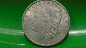 lot 2 image: 1921 Morgan Silver Dollar