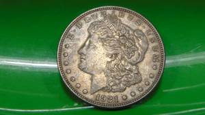 lot 18 image: 1921 Morgan Silver Dollar