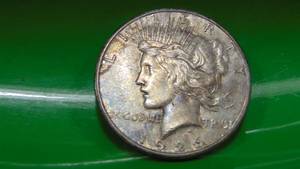 lot 24 image: 1926S Peace Silver Dollar