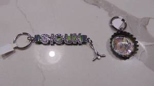 lot 43 image: UND and Sioux Keychains