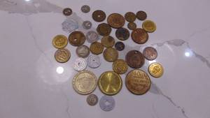 lot 65 image: Lot of Assorted Tokens