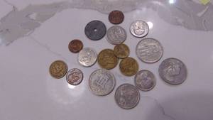 lot 71 image: Assorted Belgium and Greek Coins