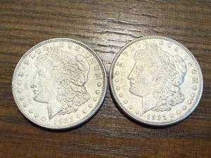 2 - 1921 Morgan Dollars