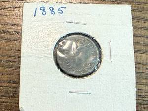 lot 30 image: 1885 Indian Head Penny