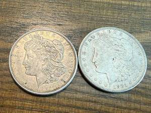 lot 49 image: 2 - 1921 Morgan Dollars